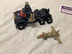Transformers Armada Nemesis Prime w/ Run-Over. 100% complete (Hasbro 2003)