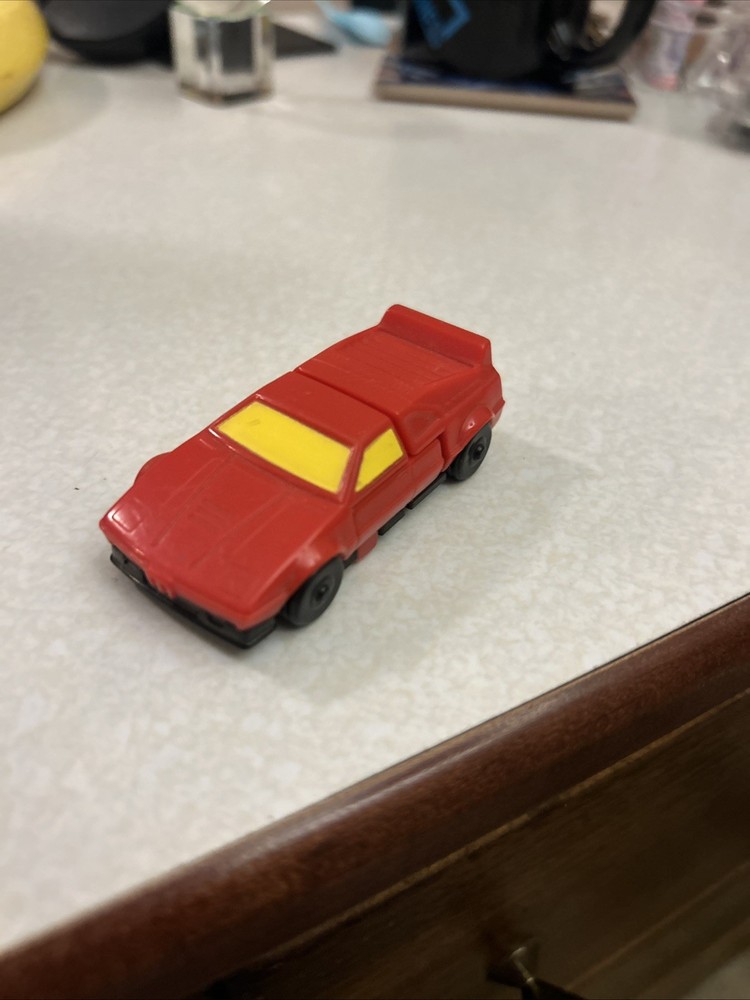 GoBots Beamer Wendys Red Sports Car Bandai Tonka Vintage 1985
