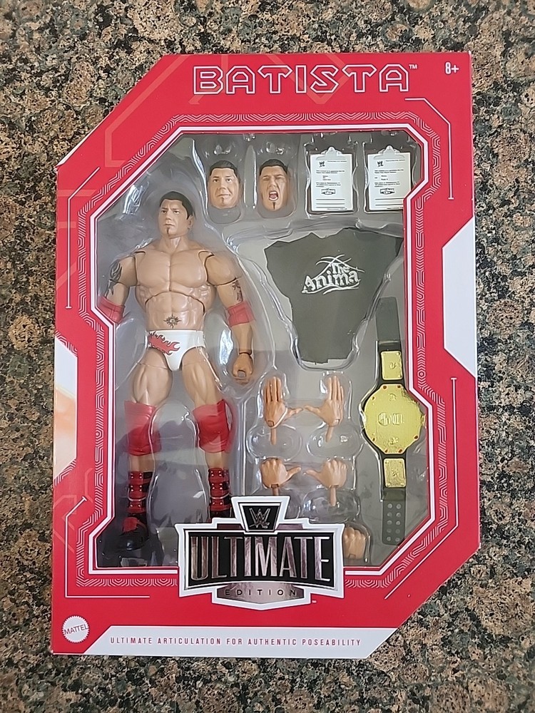 WWE Target Exclusive Ultimate Legends Batista Great Condition Brand New Sealed