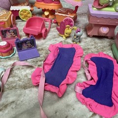 Lot Of Vintage And Y2K My Little Pony Hasbro Furniture And More