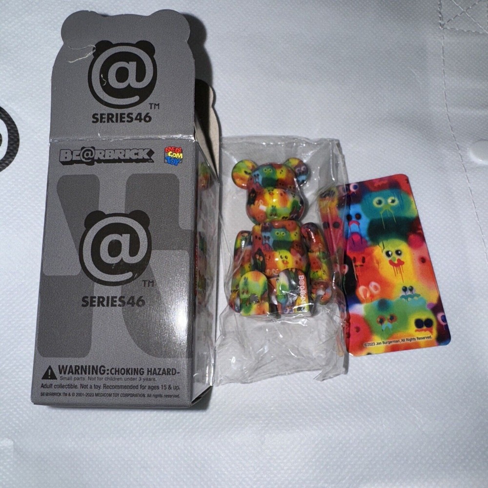 Jon Burgerman Pattern 100% Series 46 Medicom Bearbrick Be@rbrick