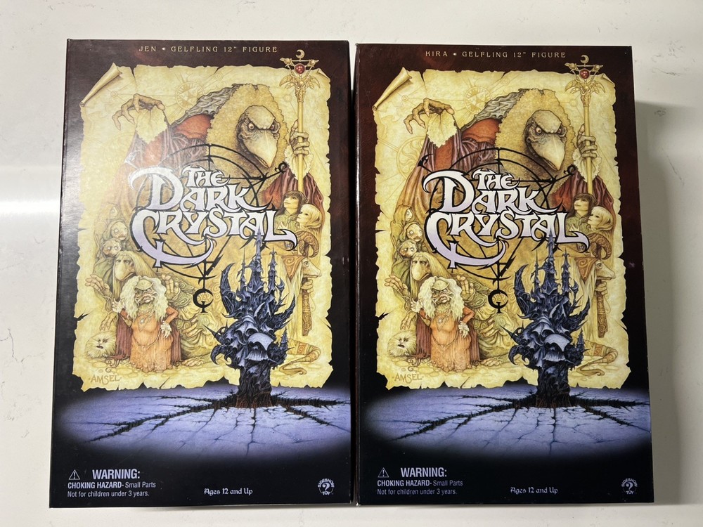 Sideshow The Dark Crystal, Jen & Kira (Gelflings) 12” Exclusive set, Brand New
