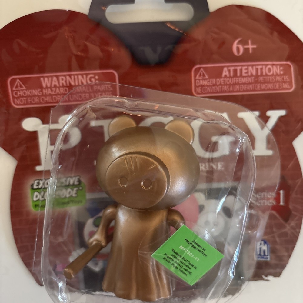 Bronze PIGGY Chase Series 1 Blind Bag Minifigure Roblox DLC Exclusive Code New