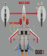 GO Better 3D DIY Filler Upgrade Kit For SS86 Thundercracker Accessories