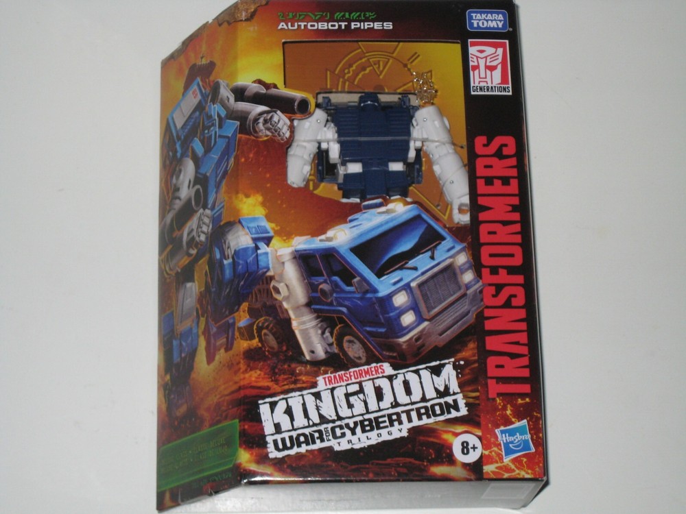 2021 TRANSFORMERS KINGDOM : WAR FOR CYBERTRON – WFC-K32 AUTOBOT PIPES FIGURE