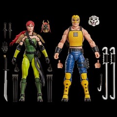 G.I. Joe Classified Series Ninja Force Scarlett, T’Jbang & Zartan Exclusive Set