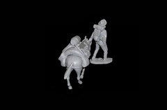Prospector & Pack Horse set #3 resin western miners MARX toy soldiers playsets