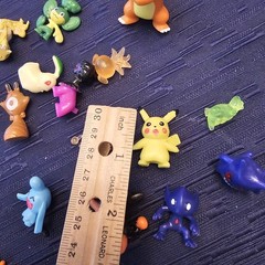 Small Figures, Lot of 30, Most About 1-Inch In Length, Mostly Pokémon, See Pics