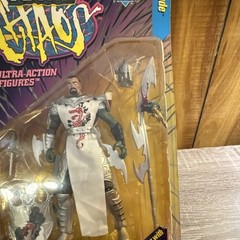 McFarlane Toys Total Chaos Dragon Blade Action Figure Battle Armor Cloth Tunic