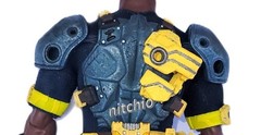 Mezco One:12 Bishop – CHEST & SHOULDER ARMOR WITH HOLSTER X-MEN 1/12 Scale