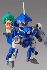 TINY SESSION VF-25G MESSIAH VALKYRIE (MICHAEL USE) WITH RANKA BY BANDAI TAMASHI