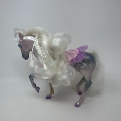 Kenner Fashion Fillies Chloe Horse Figure Silver Mare White Brushable Mane READ