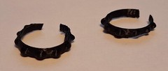 Lot of 2 AWA Remco Road Warriors Dog Collar Reproduction. Figures Not Included