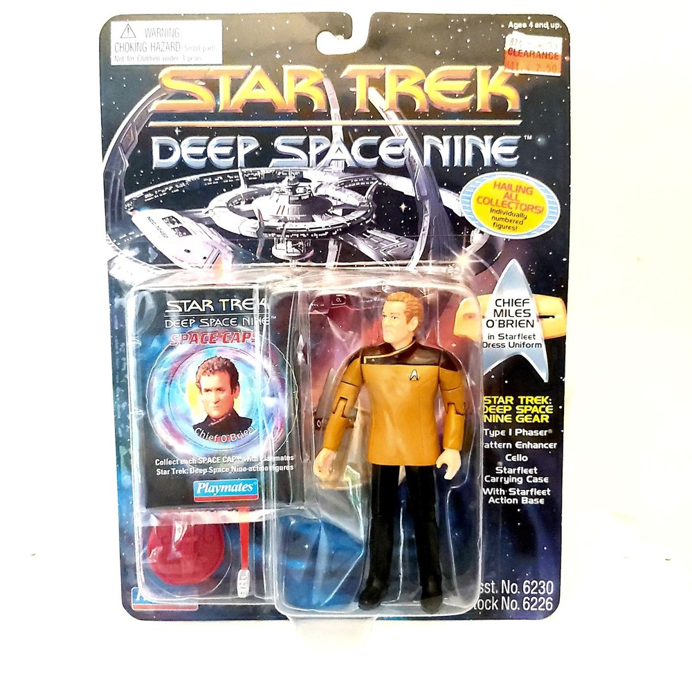 Star Trek Deep Space Nine Chief O’Brien Action Figure – Playmates #6226 1995