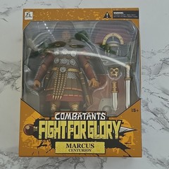 Xesray Combatants Fight For Glory Marcus Action Figure w/ Sword Shield Helmet