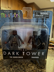 2017 MINI MATES DARK TOWER FIGURES MINT NRFP THE GUNSLINGER & TRACKER