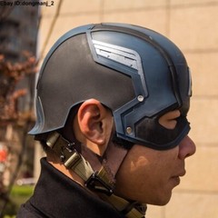 New Cattoys 1:1 Captain America Wearable Helmet Replica Cosplay Prop In Stock