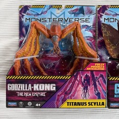 Godzilla x Kong The New Empire Rodan & Titanus Scylla 6” Action Figure 2026 NIB