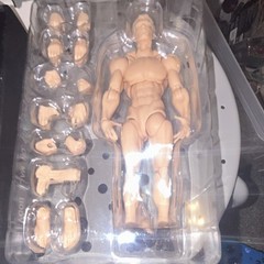 Wind Studio Action Figure Plastic Beige Interchangeable Hands