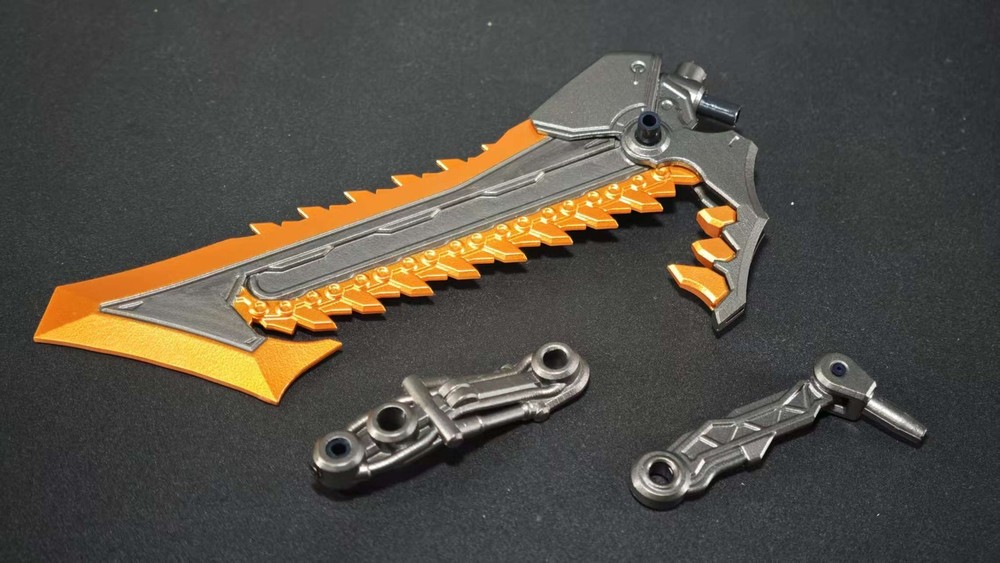 Chain Saw Knife Axe Weapon Upgrade Kit For AOTP Megatronus The Fallen