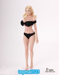 LDDOLL 29XL 1/6 Finger Bone Seamless Silicone Body 12″ Female Figure For KT Head