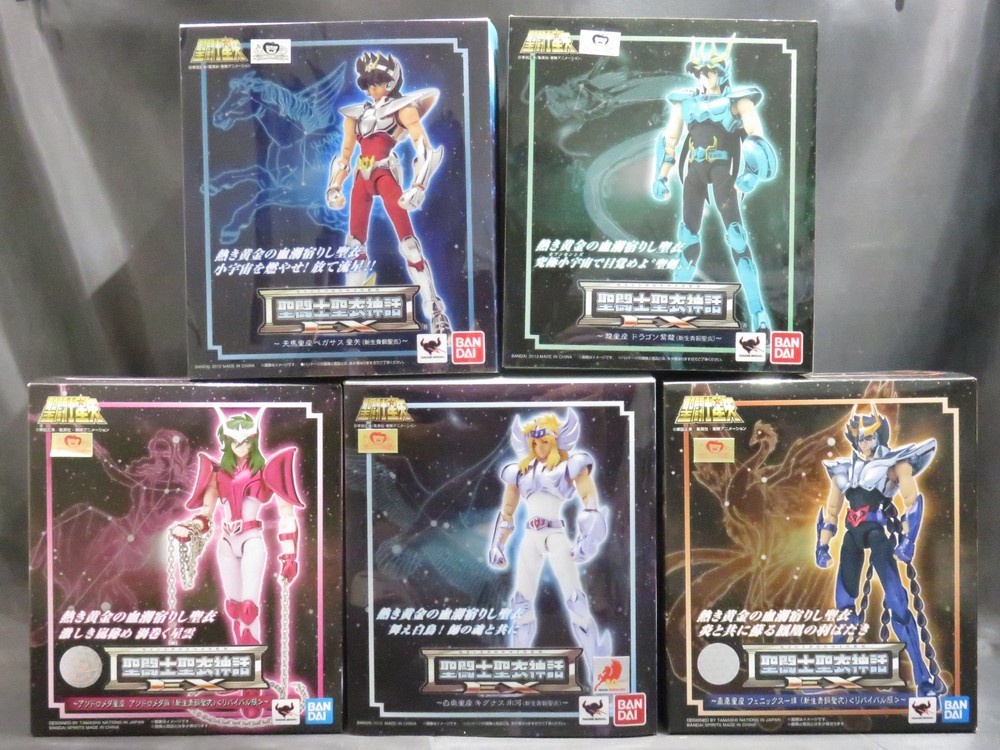 Saint Seiya Myth Cloth V2 New Bronze Cloth Pegasus Dragon ….. 5 figures set