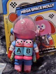 POP MART 🅰️ Authentic MEGA SPACE MOLLY 100% Series 4 [ JON BURGERMAN ] Figure