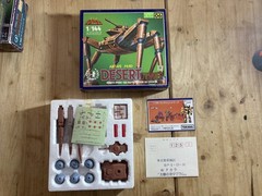 Dougram Desert Runner, Big Foot, Blockhead – 1/144 Diecast Model Takara Mint