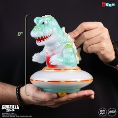 MONDO Godzilla UFO LIMITED EDITION 150 Octeel GLOW IN THE DARK Vinyl DCON Figure