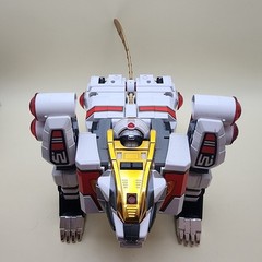 Mighty Morphin POWER RANGERS MMPR (1994) WHITE TIGER ZORD 10″ [COMPLETE] WORKS