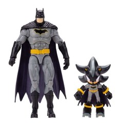 DC x Sonic the Hedgehog Batman & Shadow Wave 2 Action Figure Multipack New