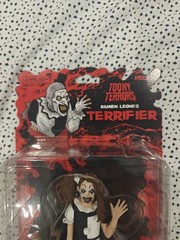 NECA Toony Terrors Damien Leone’s Terrifier LITTLE PALE GIRL Figure w Possum