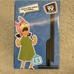 Bob’s Burgers Tiny TV Classics Real Working TV & Remote Season 3 Clips NIB