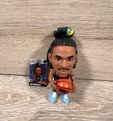 2023 Zuru NBA Ballers 5 Figure Ja Morant Memphis Grizzlies Dark blue Jersey Hoop