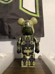 BE@RBRICK Halo Master Chief 400% Green