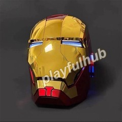 Autoking Iron Man Helmet MK5 1/1 Voice-controlled Mask Transform Cosplay Prop