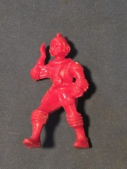 1950’s AJAX ARCHER RED HARD PLASTIC SPACE RANGER 3 1/4″