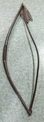 1960’s-70’s Marx Johnny West Geronimo Fighting Eagle Brown Bow Nice