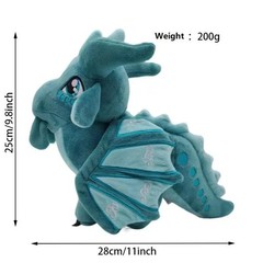 Wings of Fire Plush Toys Dragon Soft Stuffed Animal Doll Cute Gift for Kids
