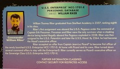 Comm Riker Target Exclusive Starfleet Command Seri 99 TNG Star Trek Insurrection