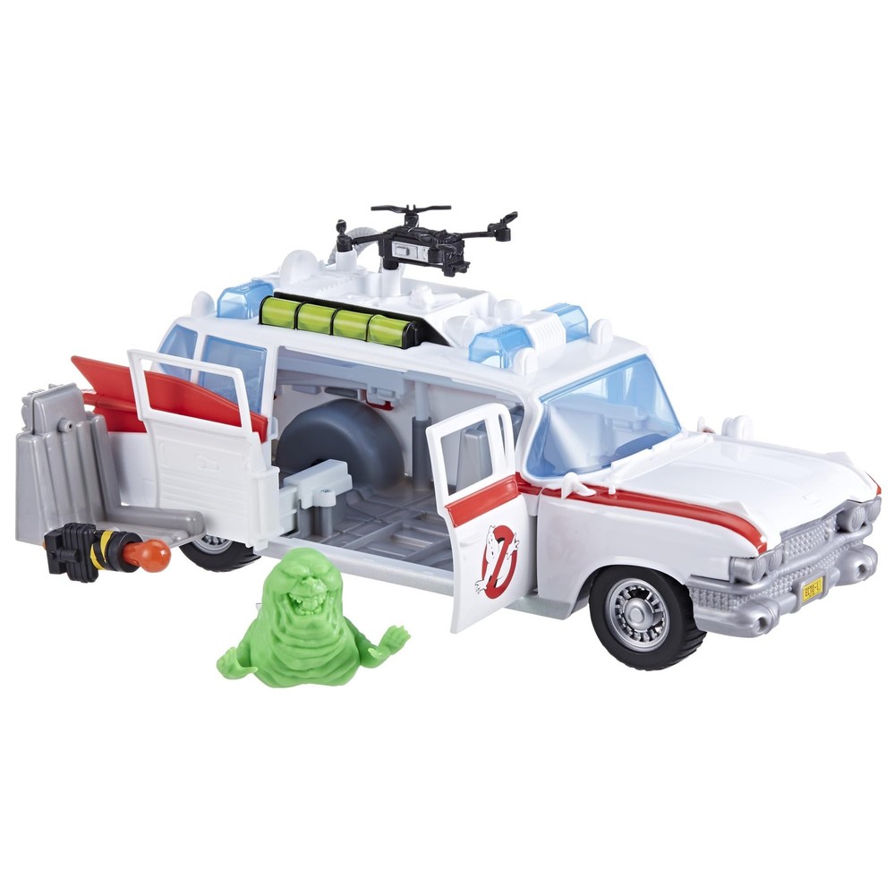 Ghostbusters Ecto 1 Vehicle Toy with Slimer Accessory for Kids Ages 4 and Up