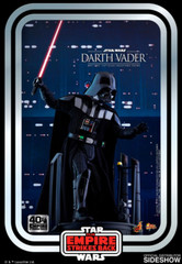 STAR WARS~EPISODE V: TESB~DARTH VADER~SIXTH SCALE FIGURE~MMS572~HOTTOYS~MIBS