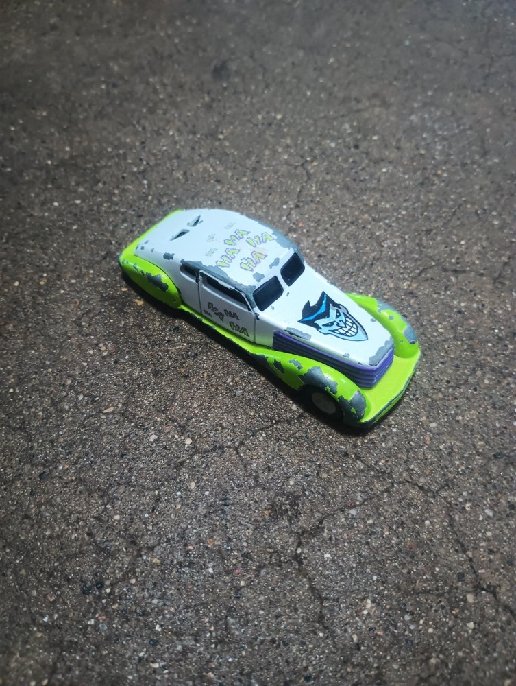 1997 DC Comics Hasbro Bruce Wayne Joker Variant Die Cast Car Exclusive Set RARE