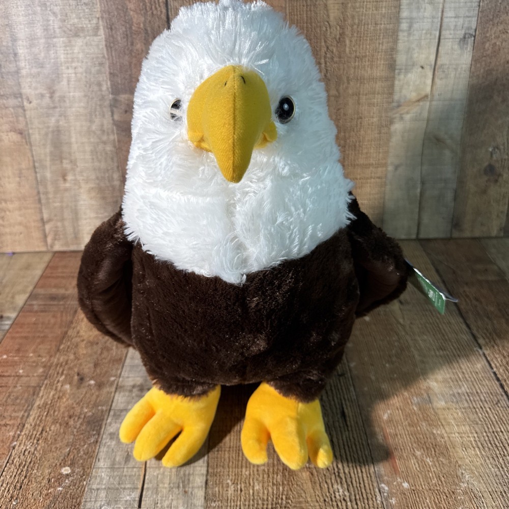 American Eagle Plush Toy 16.5 inch tall Large by Fiesta Toy Soft New w/tag