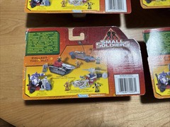 Small Soldiers set of 4 skate-a-pult,buzzsaw tank, power drill cycle, razorblade