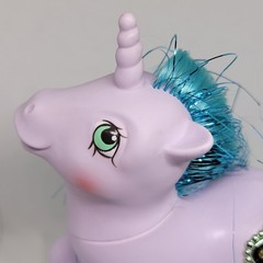 VINTAGE 1987 G1 My Little Pony Princess Sparkle & Bushwoolie Companion Figure