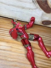 Ironman Reborn Toy biz Marvel Avengers Heroes 7′ Action Figure Vintage 1997 .