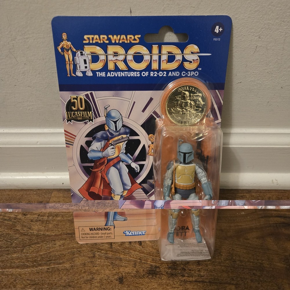 Star Wars Droids Vintage Collection – Boba Fett with Coin