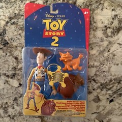 Mattel Disney Pixar Toy Story 2 Ropin Rescue Woody figure 1999 “GREAT CONDITION”