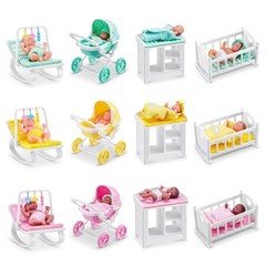 Zuru 5 Surprise My Mini Baby Yellow Cradle Bear & Blanket Series 1 NEW